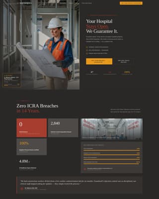 Healthcare - Premium Facility Landing Page Template