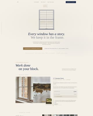 Mullion - Trusted Historicrestoration Landing Page Template