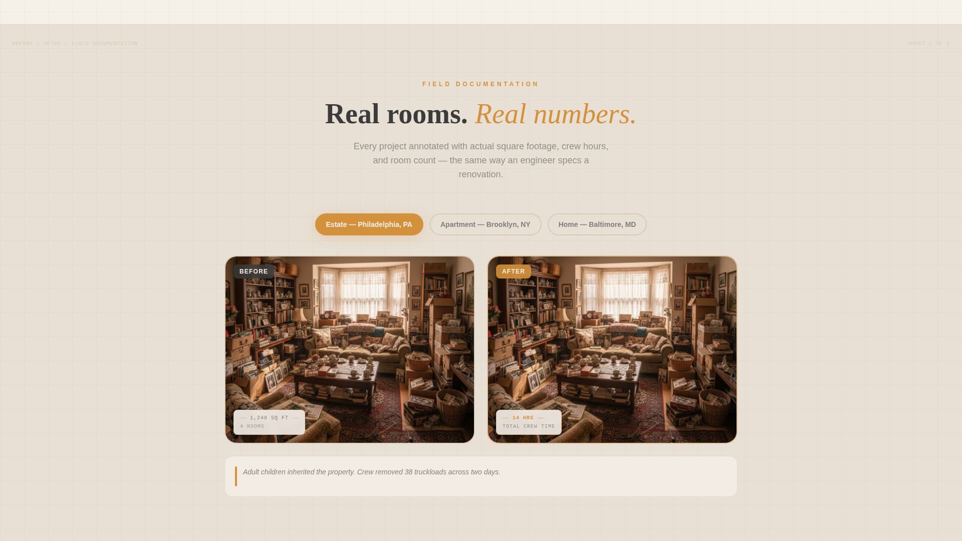 Reclaim - Guaranteed Hoardercleanup Landing Page Template