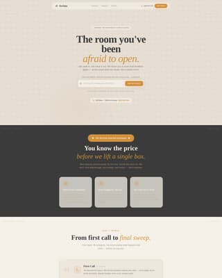 Reclaim - Guaranteed Hoardercleanup Landing Page Template