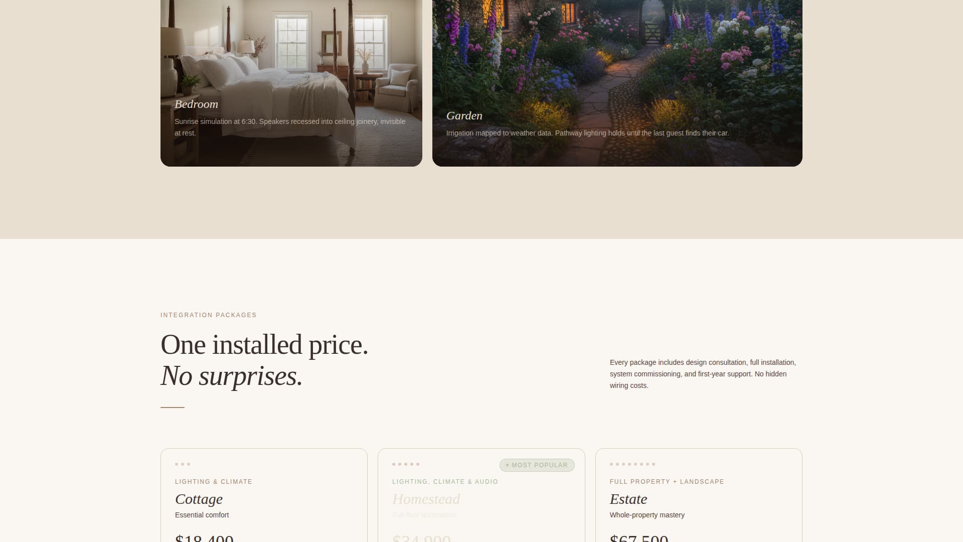 Hearth - Invisible Homeautomation Landing Page Template