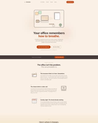 Declutter - Transformative Homeoffice Landing Page Template
