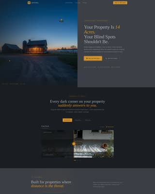 Sentinel - Trusted Homesecurity Landing Page Template