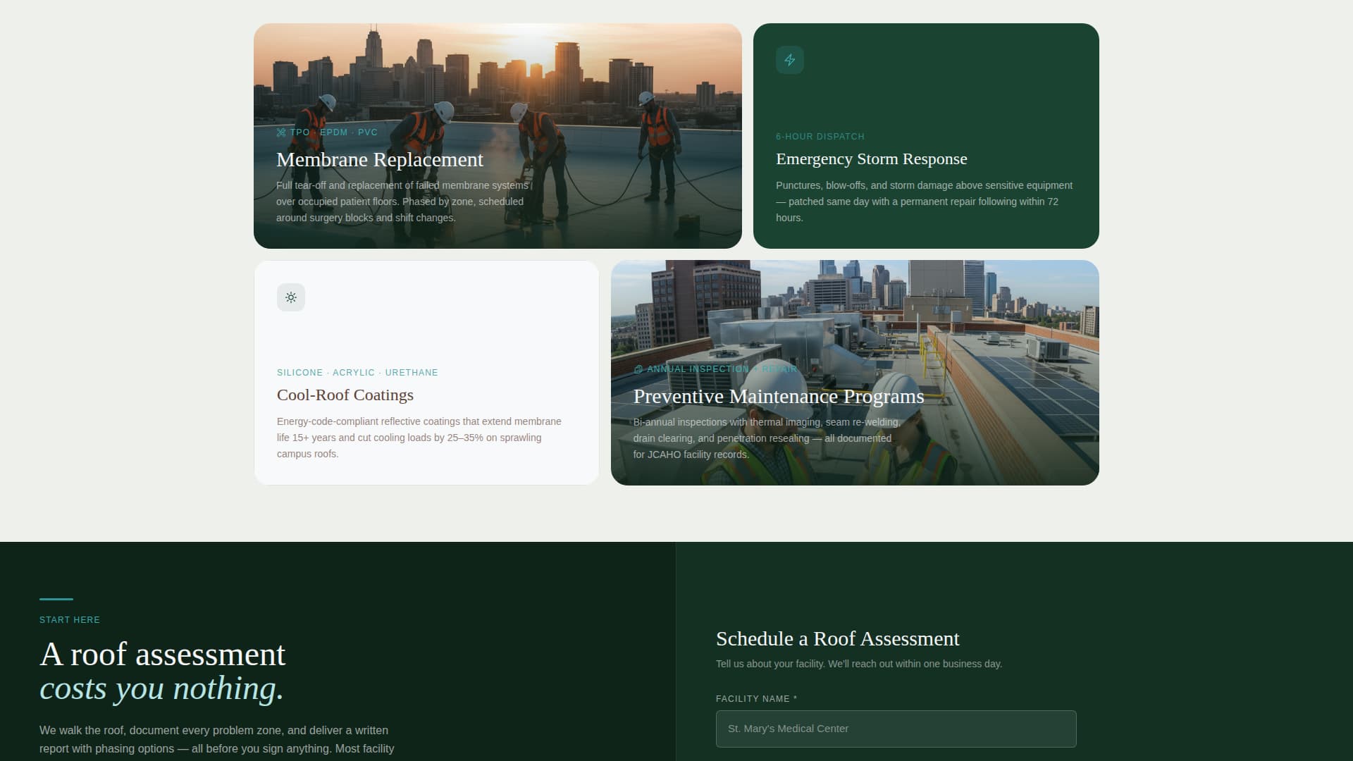 Hospital - Modern & Landing Page Template