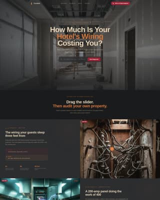 Conduit - Powerful Hotelelectrical Landing Page Template