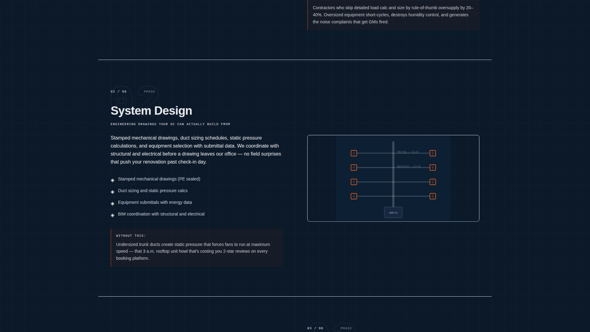 Duct - Precision Hotel HVAC Landing Page Template