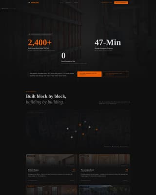 Mainline - Reliable Hotelplumbing Landing Page Template