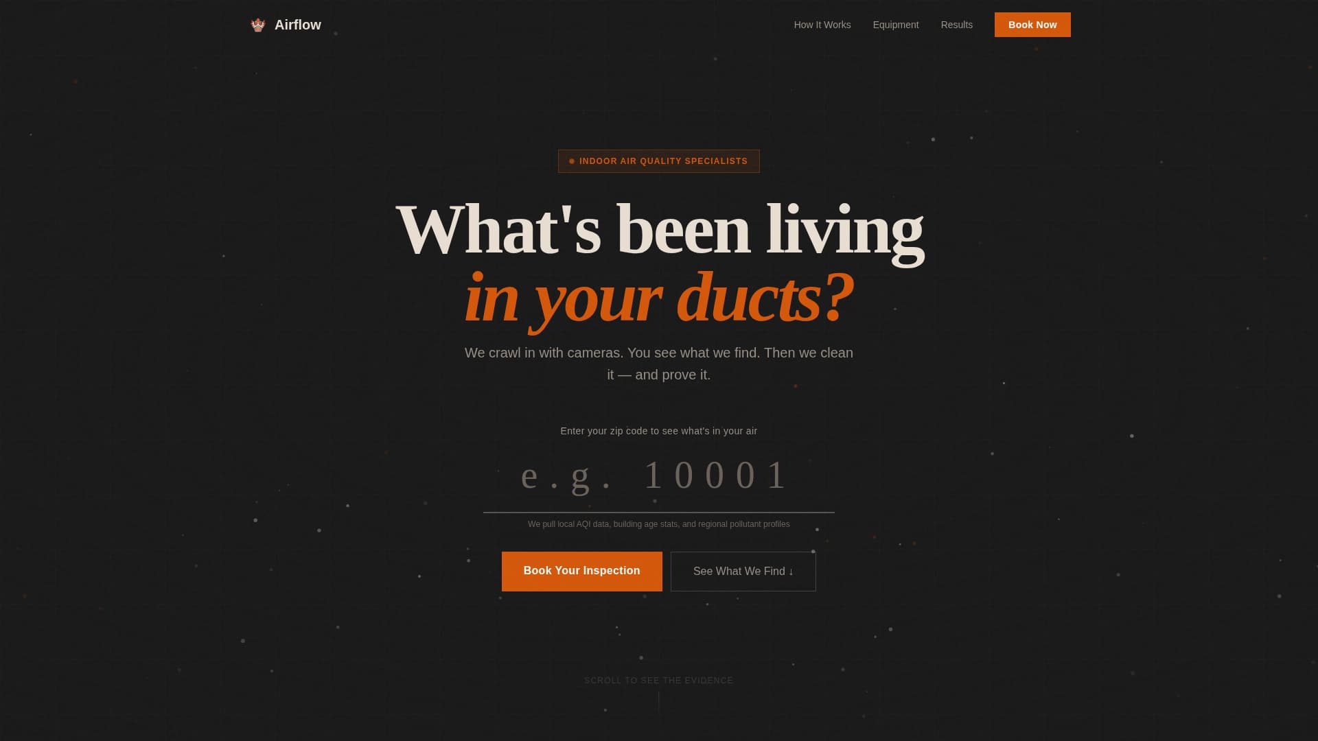 Airflow - Professional Ductcleaning Landing Page Template