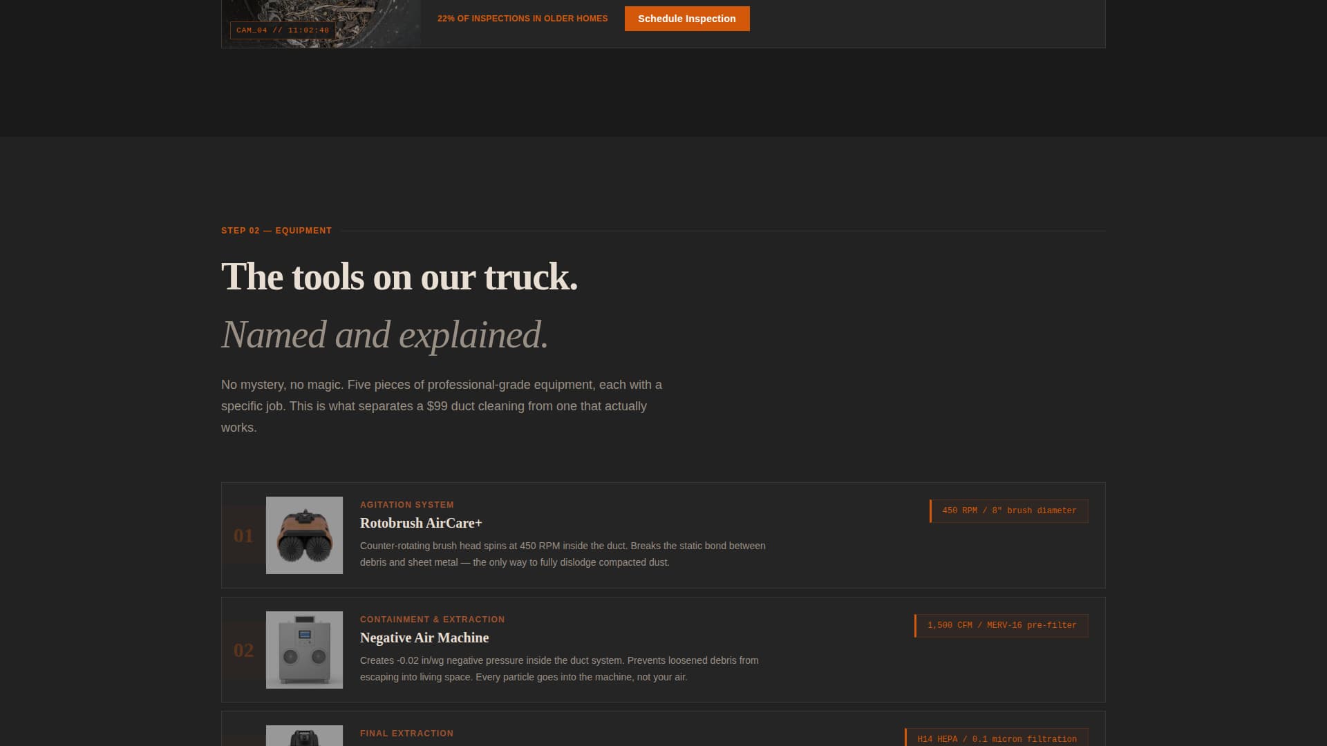Airflow - Professional Ductcleaning Landing Page Template