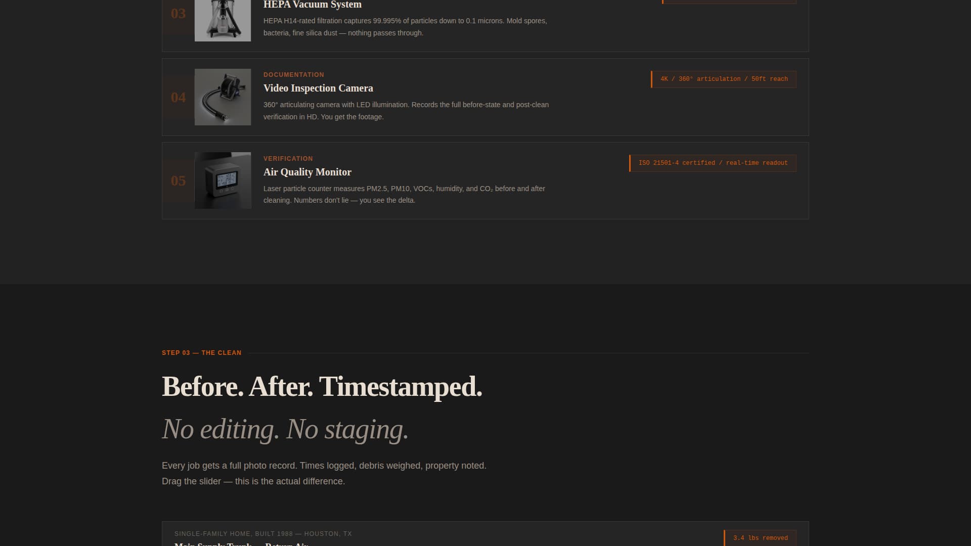 Airflow - Professional Ductcleaning Landing Page Template