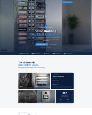 Buzzer - Precision Intercom Landing Page Template