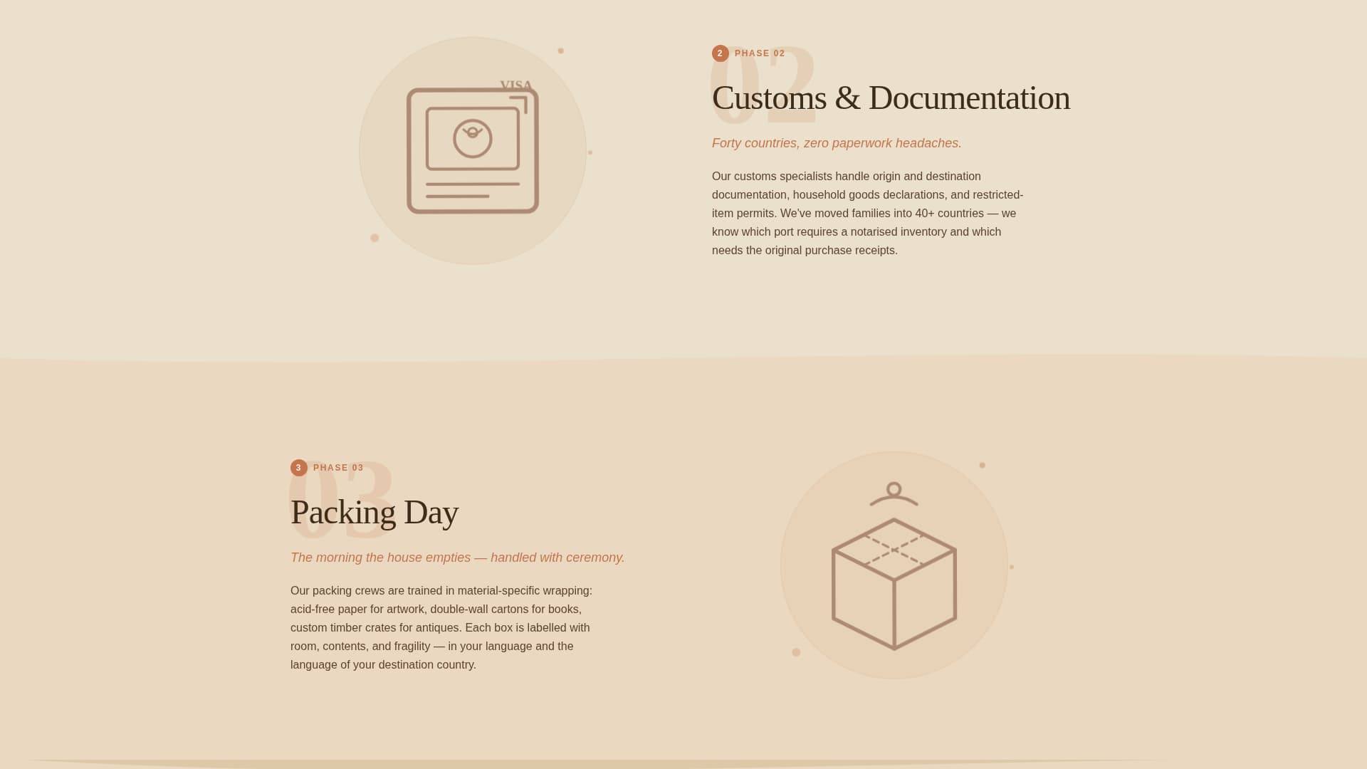 Uproot - Trusted Relocation Landing Page Template