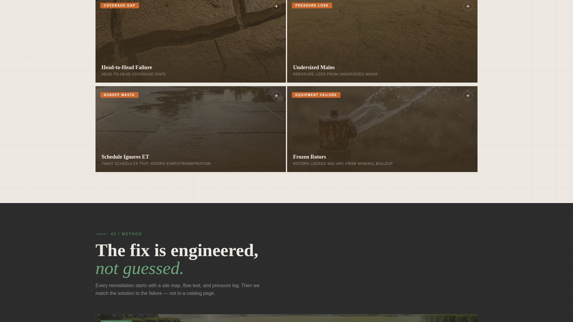Drip - Precision Irrigation Landing Page Template