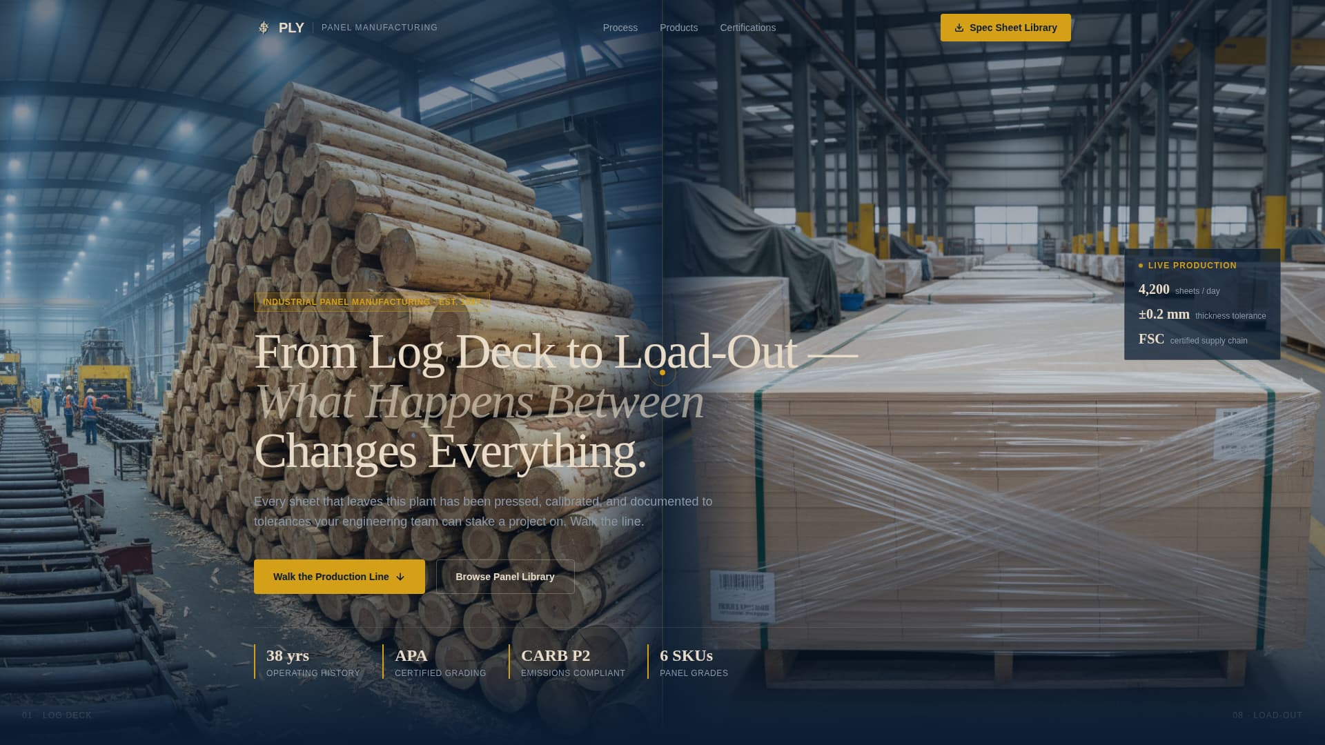 Plywood - Premium & Landing Page Template