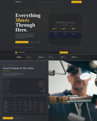 Port - Highconverting Authority Landing Page Template