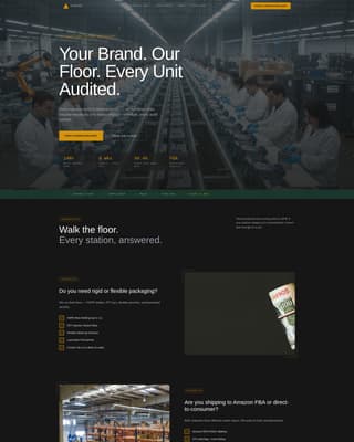 Forge - Industrial Privatelabel Landing Page Template