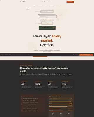 Certify - Precision Certification Landing Page Template