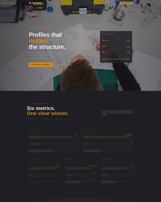 Pultrude - Highperformance Pultrusion Landing Page Template