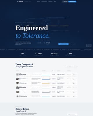 Flowpath - Precision Pumpvalve Landing Page Template