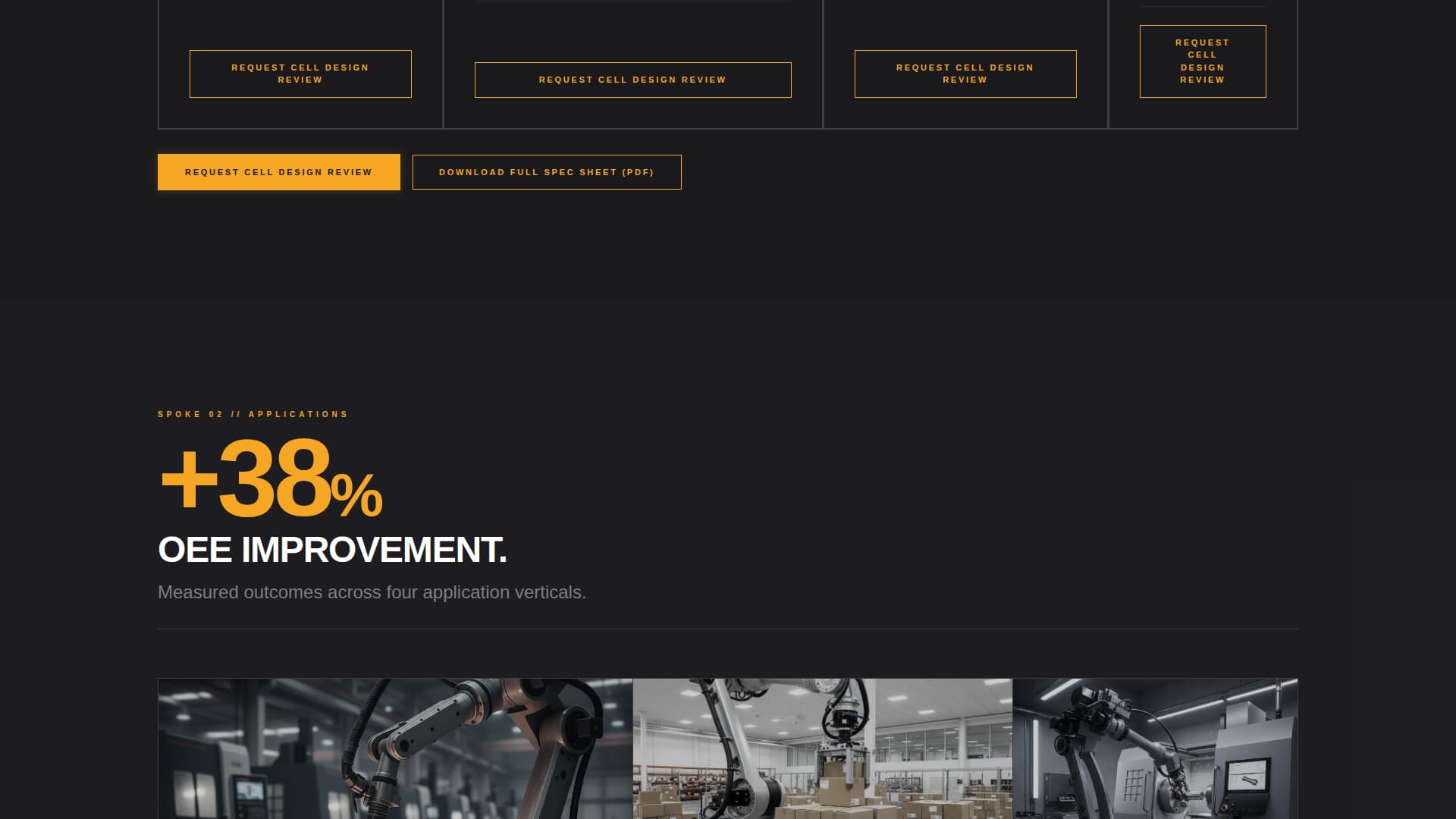 Actuator — Elite Robotics Automation Landing Page Template
