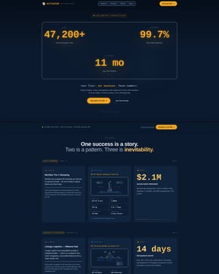Actuator - Precision Automation Landing Page Template