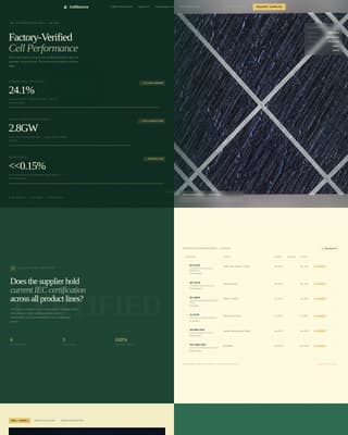 Cellsource - Verified Solarcell Landing Page Template