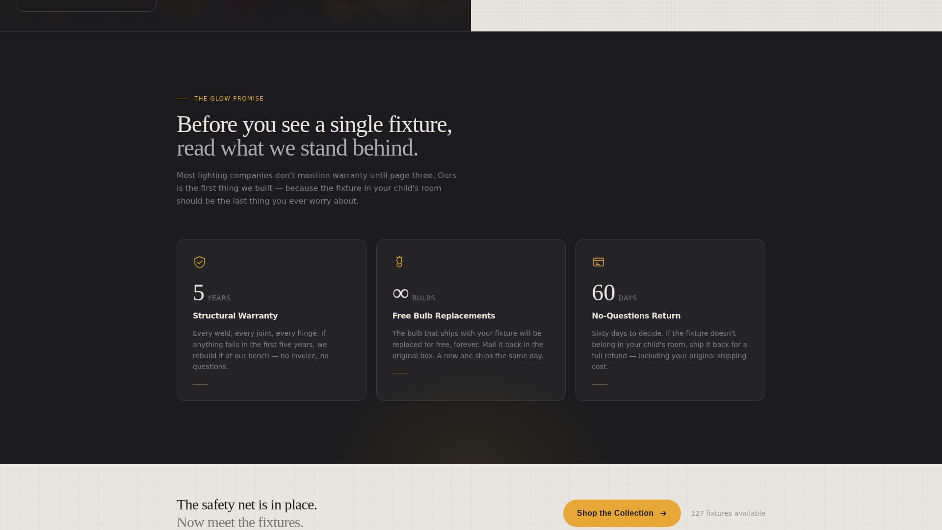Glow - Handcrafted Kidsroom Landing Page Template