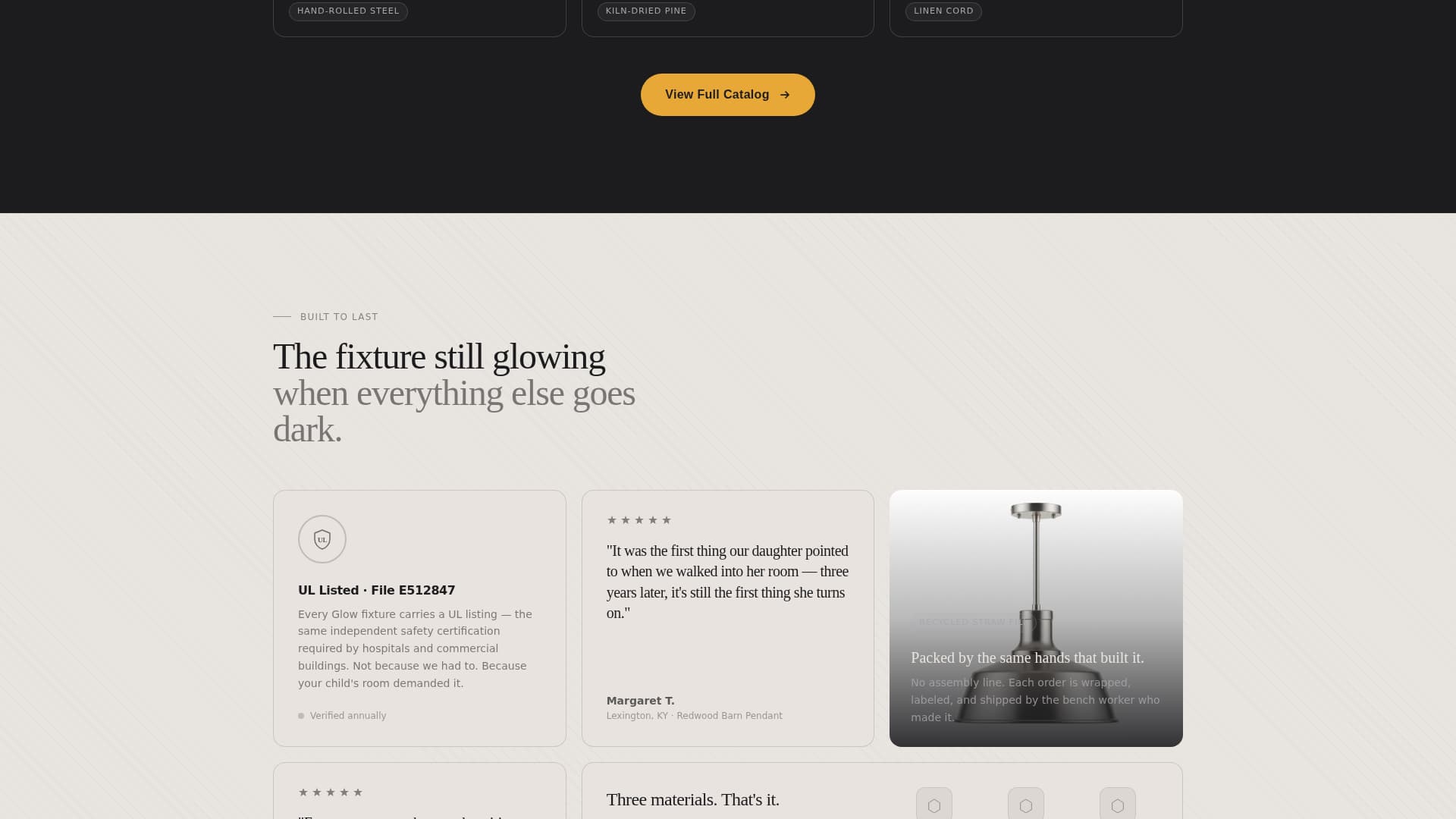 Glow - Handcrafted Kidsroom Landing Page Template