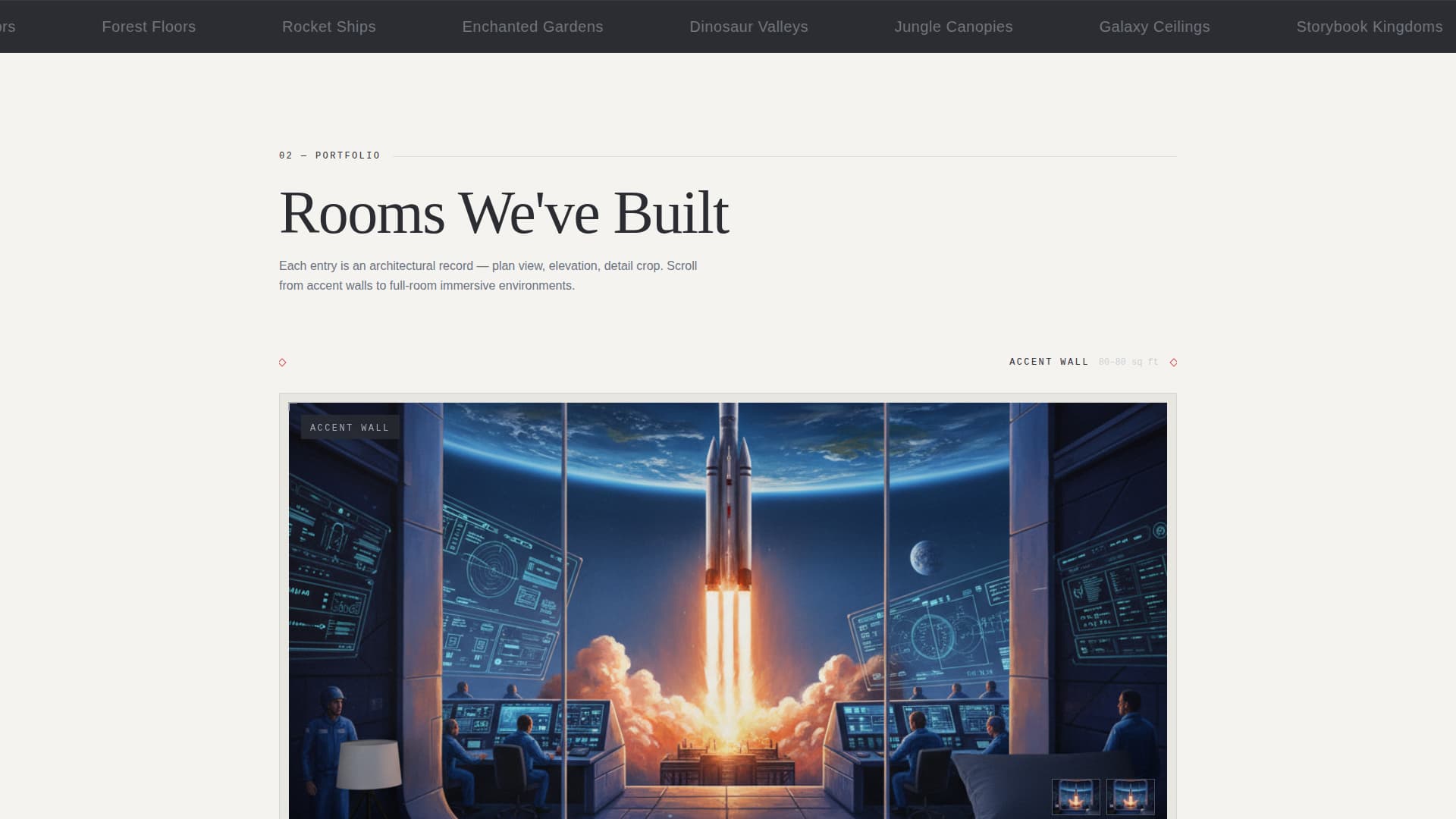 Brushwork - Imaginative Mural Landing Page Template