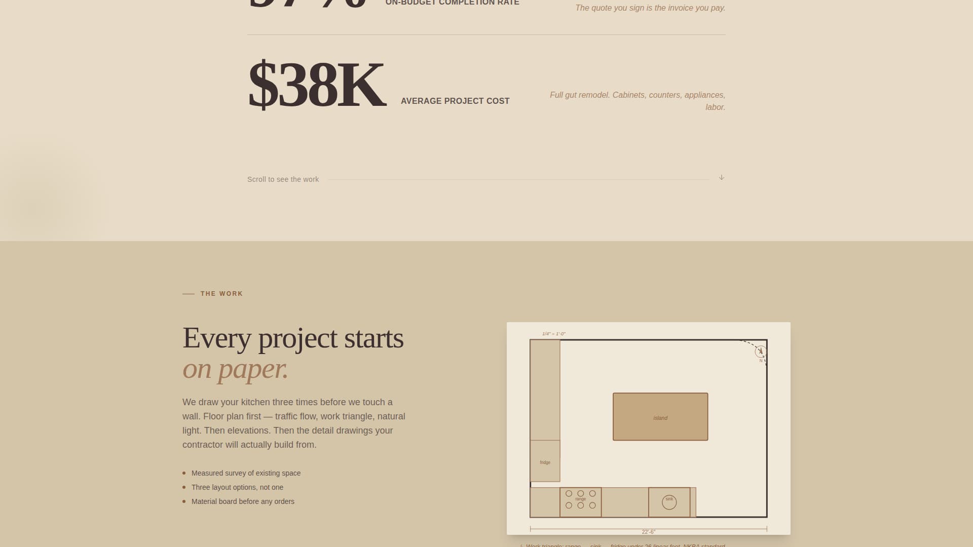 Kitchen & Bathroom Remodeling Booking Website Template