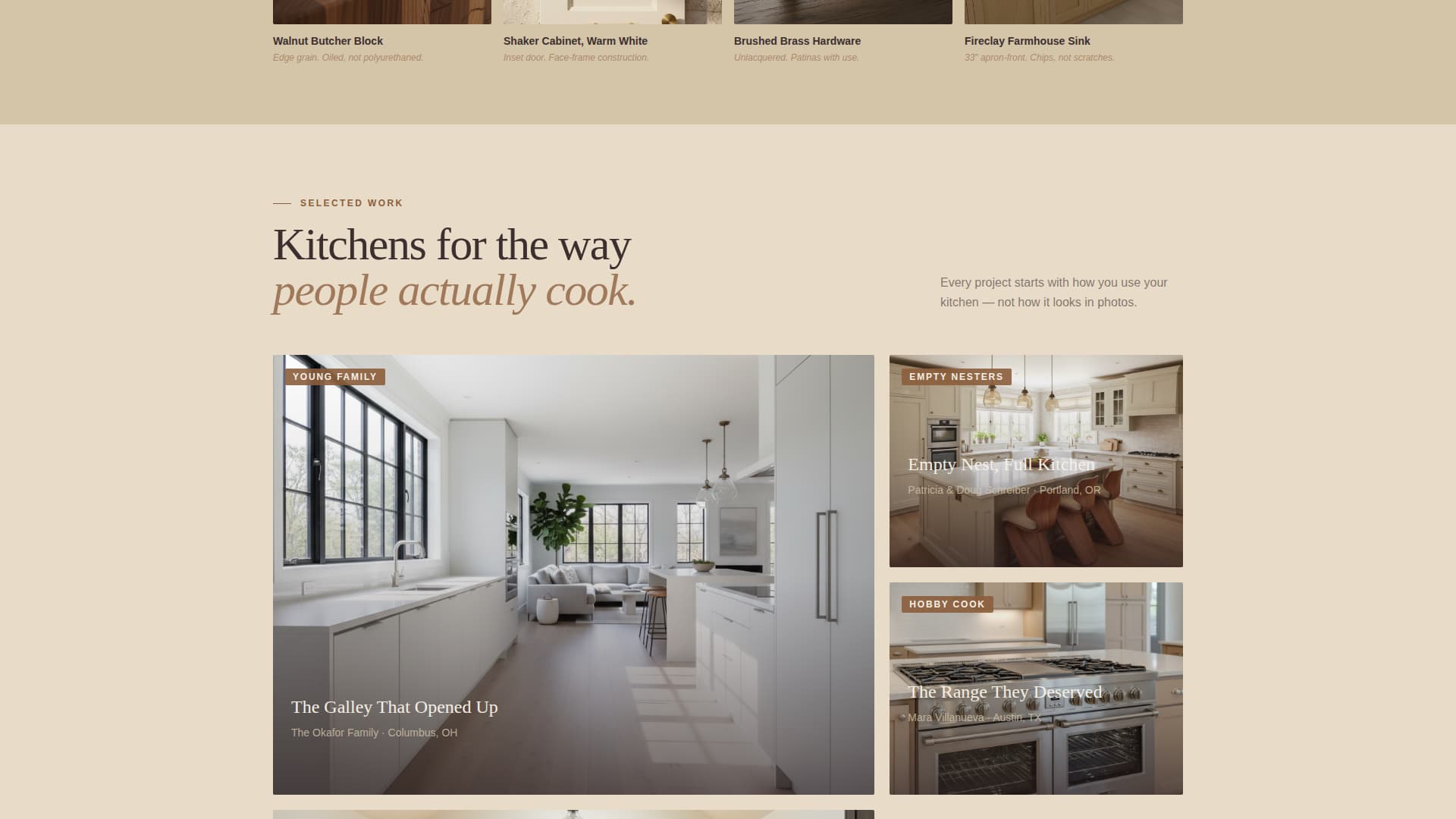 Kitchen & Bathroom Remodeling Booking Website Template