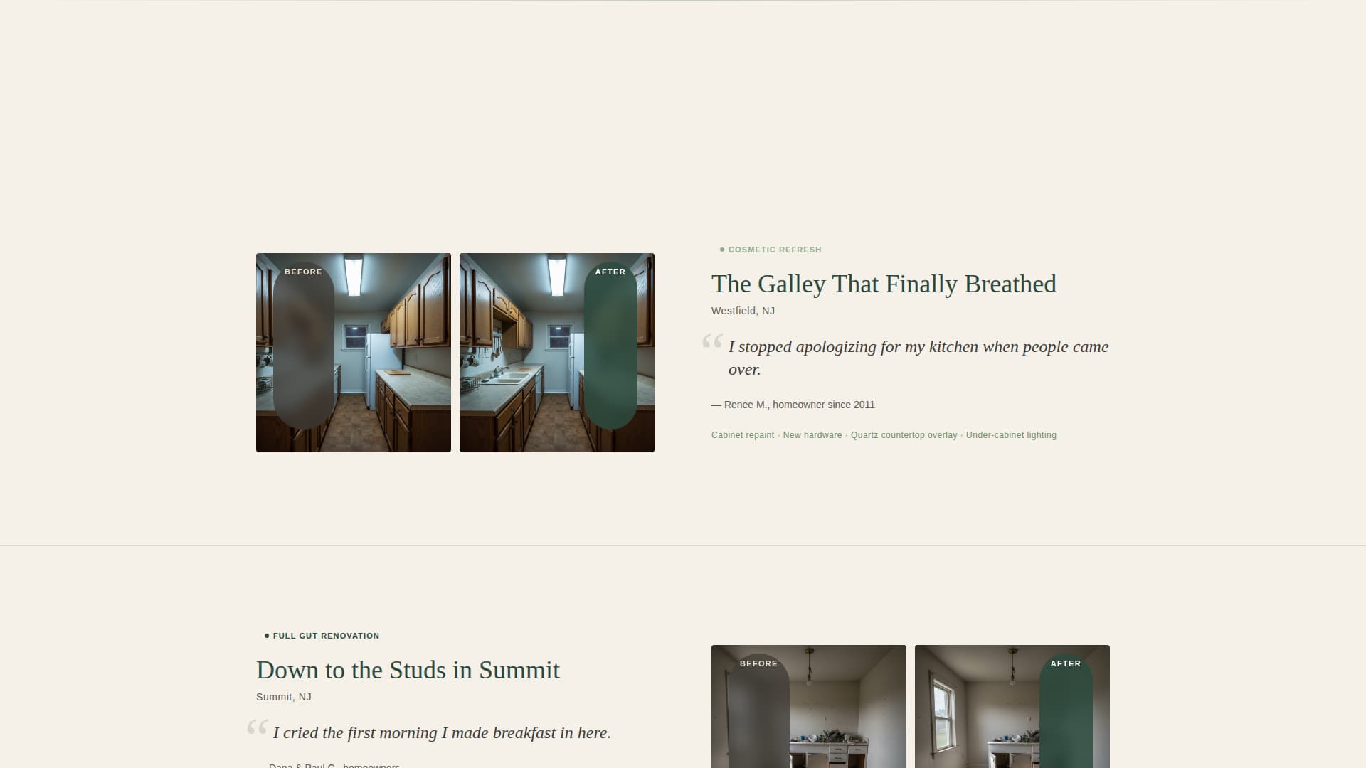 Hearth - Transformative Kitchenremodeling Landing Page Template