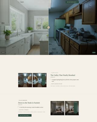 Hearth - Transformative Kitchenremodeling Landing Page Template