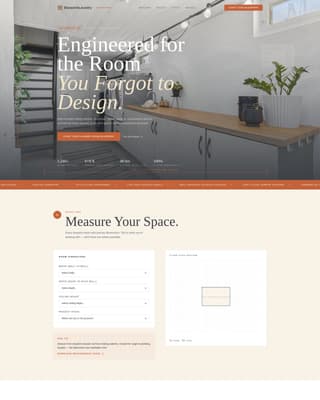 Blueprint - Precision Laundry Landing Page Template
