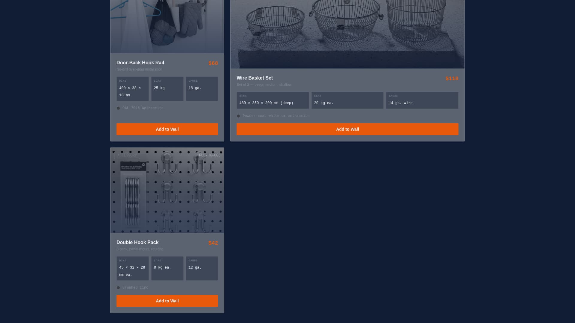 Fold - Industrial Laundryroom Landing Page Template