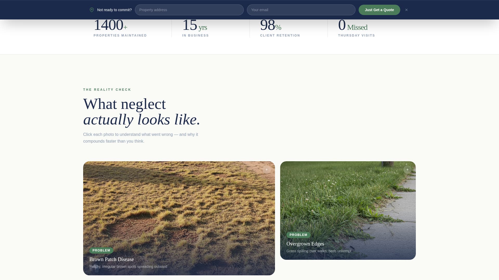 Landscaping & Gardening Booking Website Template