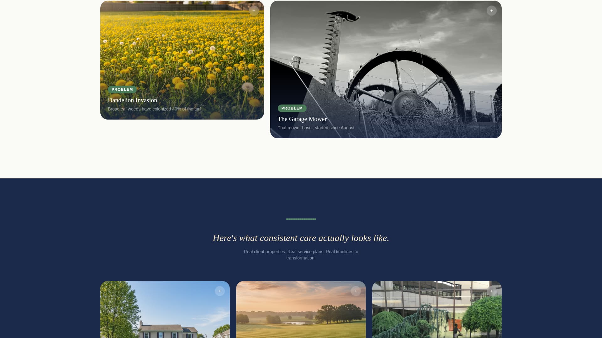 Landscaping & Gardening Booking Website Template