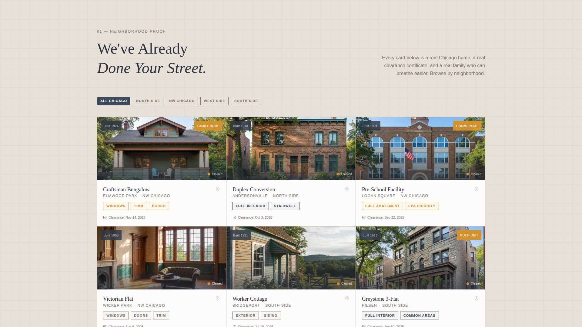 Abate - Trusted Leadabatement Landing Page Template