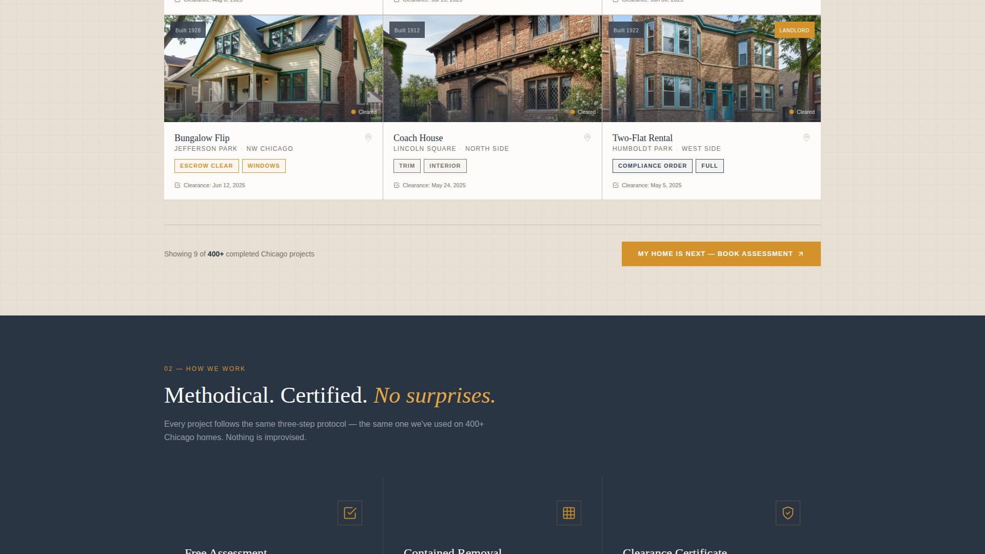 Abate - Trusted Leadabatement Landing Page Template