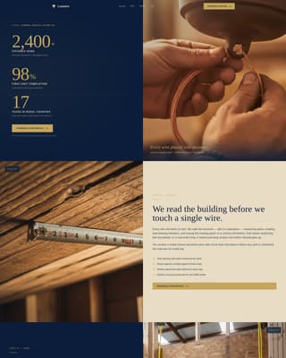 Lumens - Trusted Fixtureinstallation Landing Page Template