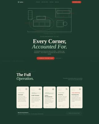 Gleaming — Trustworthy Sanitization Landing Page Template