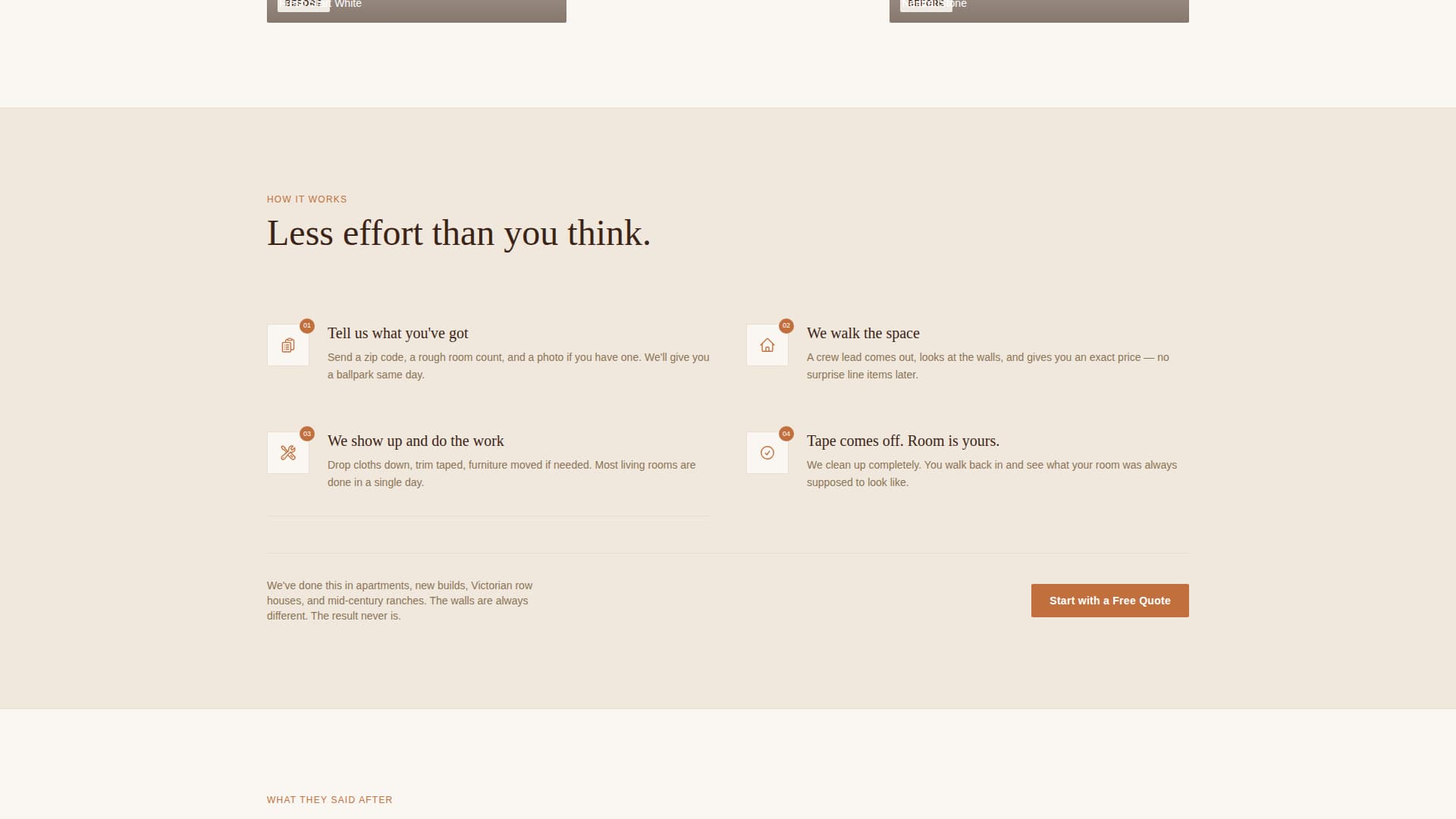 Coat - Crisp Painting Landing Page Template