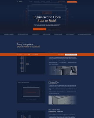 Dock - Precision Loadingdock Landing Page Template