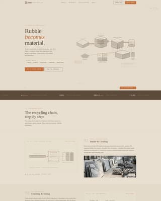 Slab - Sustainable Marblerecycler Landing Page Template