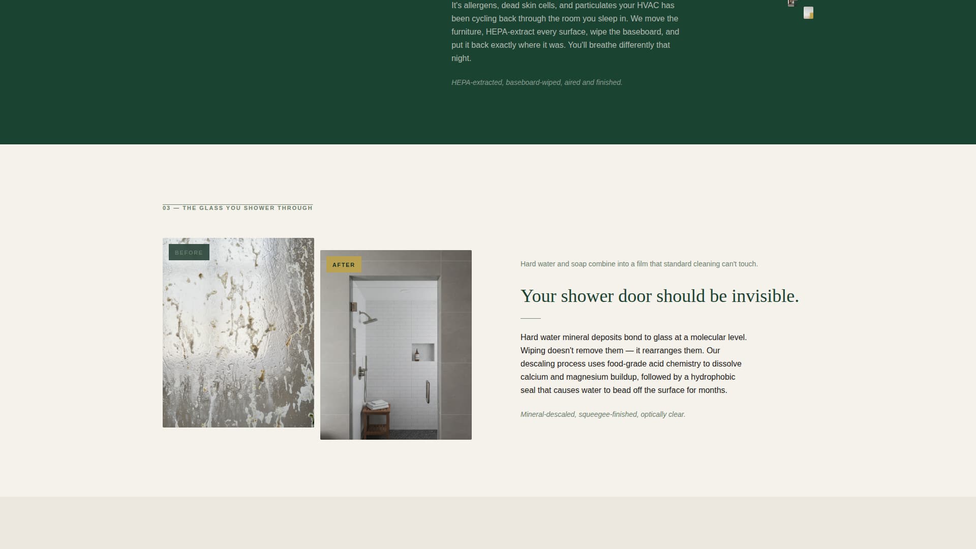 Master Suite Renovation Advanced Booking Website Template