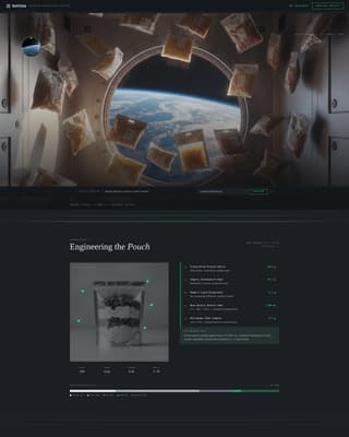 Ration - Precision Aerospace Landing Page Template