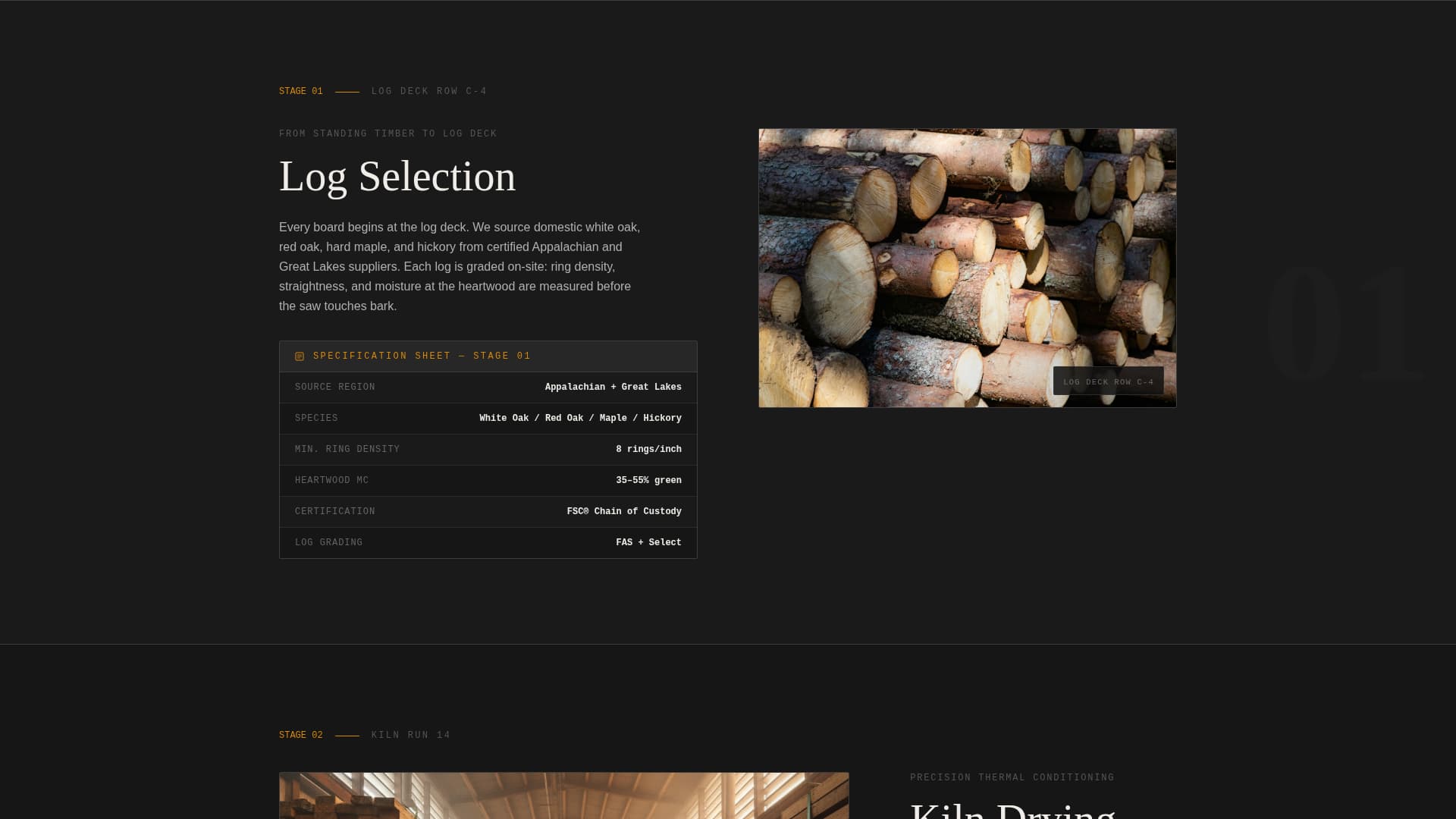Grain - Industrial Flooring Landing Page Template