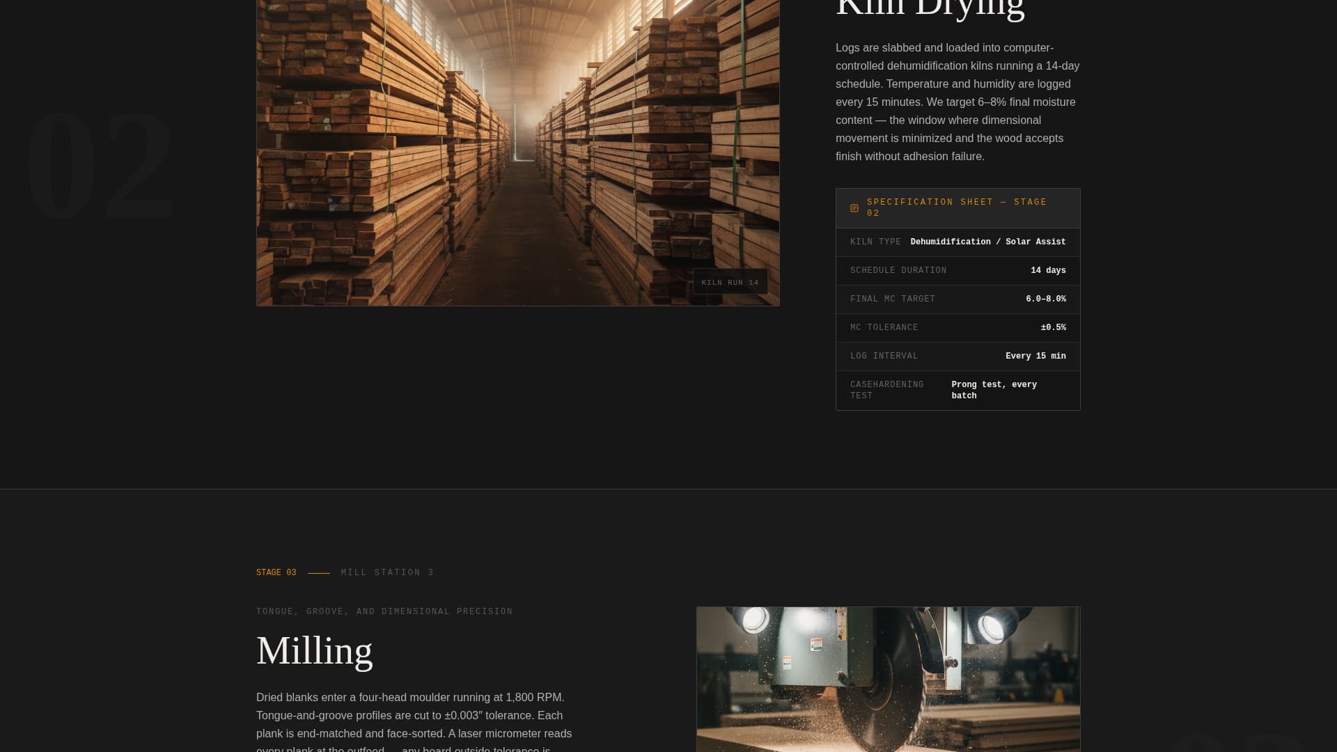 Grain - Industrial Flooring Landing Page Template