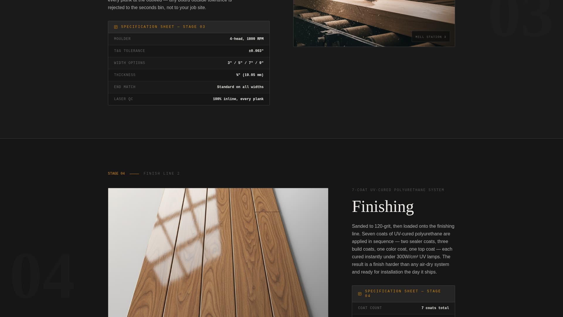 Grain - Industrial Flooring Landing Page Template