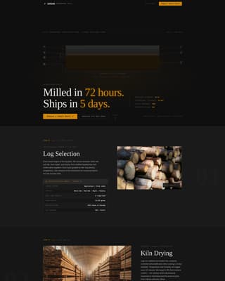 Grain - Industrial Flooring Landing Page Template